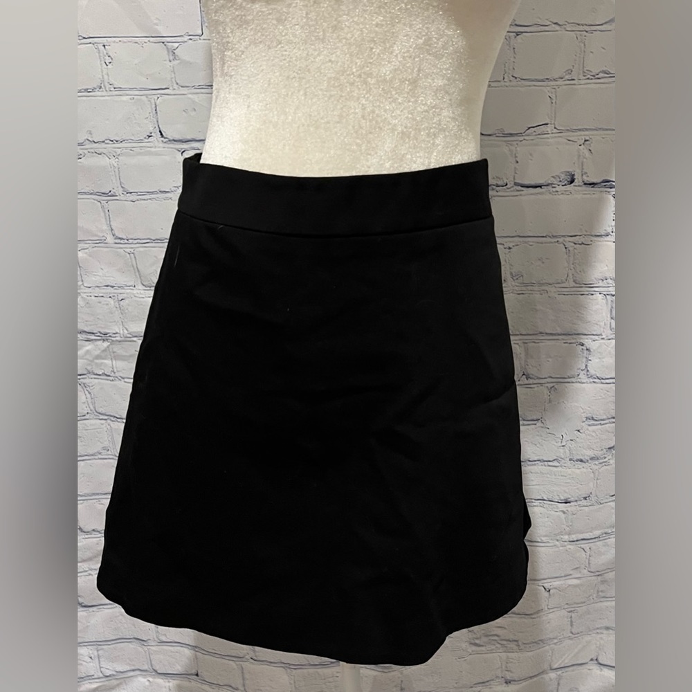 NWT Express black cotton blend short skirt size 6